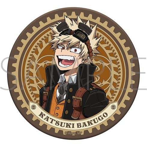 『僕のヒーローアカデミア』レザーコースター 爆豪 勝己 スチームパンクver.